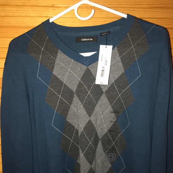 New with tags Liz Claiborne men’s Medium sweater - Picture 4 of 7